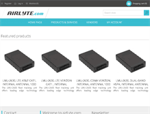 Tablet Screenshot of airlyte.com